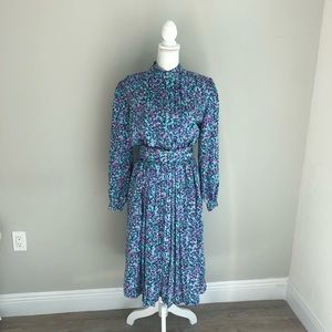 Floral Print Midi Dress